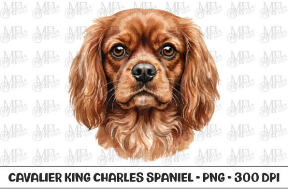 Cavalier King Charles Spaniel Watercolor: A Designer's Guide