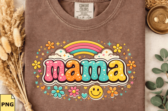 Yarn Floral Mama: The Perfect Mothers Day Shirt PNG